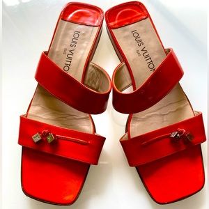 Louis Vuitton sandals - vintage late 1980s